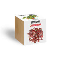 Szechuani chili paprika növényem fa kaspóban