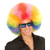 Afro paróka - színes