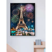  Gyémántszemes kirakó 30 x 40 cm - Eiffel-torony