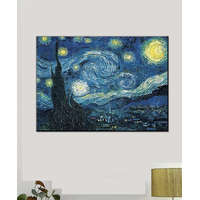  Gyémántszemes kirakó 30 x 40 cm - Csillagos éj - Vincent van Gogh