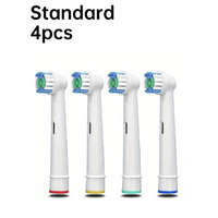  4 db Oral-B kompatibilis fogkefefej, pótfej elektromos fogkefékhez