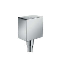 Hansgrohe Hansgrohe Fixfit Square fali csatlakozás visszafolyásgátlóval és szintetikus gömbcsuklóval chrome