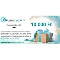  Prémiumvitaminbolt vásárlási utalvány 10.000,- forint értékben