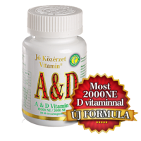  Jó Közérzet A&D vitamin -100 db lágyzselatin kapszula