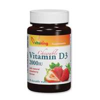  VITAKING – Epres D3-vitamin rágótabletta 2000NE 90 db