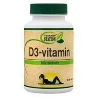  Vitamin Station D3-vitamin tabletta 90db