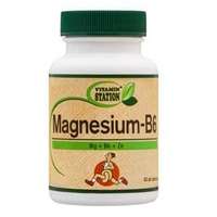  Vitamin Station Magnézium + B6 vitamin tabletta 60db