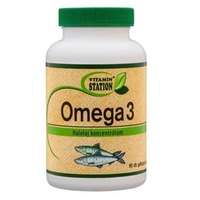  Vitamin Station Omega-3 halolaj gélkapszula 90db