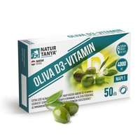  Natur Tanya – OLIVA D3-vitamin 4000 NE gélkapszula 50db