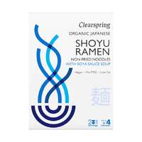  Clearspring Bio Japán Shoyu Ramen Tészták Szójaszósz Levessel 2x85g