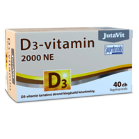  Jutavit D3-Vitamin 2000 NE (50µg) Lágykapszula 40 db
