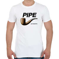 printfashion Pipe- Nike - Férfi póló - Fehér
