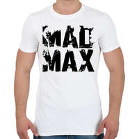 printfashion Mad Max fekete - Férfi póló - Fehér