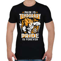 printfashion A fájdalom múlandó, a dicsőség örök - Férfi póló - Fekete