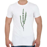 printfashion virág-010 - Férfi póló - Fehér