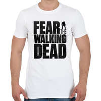 printfashion fear the walking dead - Férfi póló - Fehér