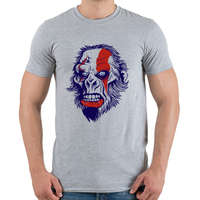 printfashion Mérges gorilla - Férfi póló - Sport szürke