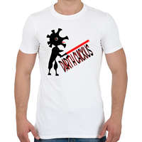 printfashion Star Wars Fan Art Darth Chicidus - Férfi póló - Fehér