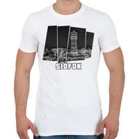 printfashion Siófok (GTA stílus) - Férfi póló - Fehér