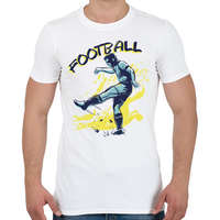 printfashion Football sport - Férfi póló - Fehér
