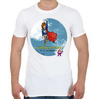 printfashion feltoltes - Férfi póló - Fehér