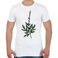 printfashion virág-002 - Férfi póló - Fehér