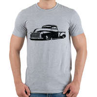 printfashion Pickup Truck - Férfi póló - Sport szürke