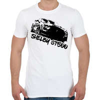 printfashion Shelby GT 500 #1 - Férfi póló - Fehér
