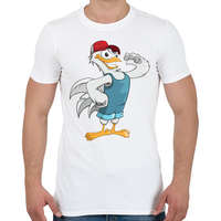 printfashion Farmer Chicken - Férfi póló - Fehér