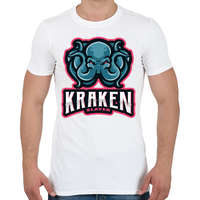 printfashion Kraken Slayer - Férfi póló - Fehér