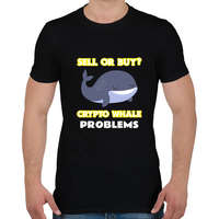 printfashion BITCOIN 4EVER 27 - Férfi póló - Fekete