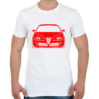 printfashion Alfa Romeo 147 05 - Férfi póló - Fehér