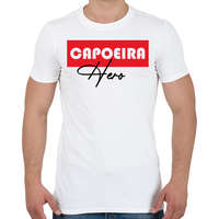 printfashion Capoeira hero - Férfi póló - Fehér