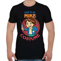 printfashion Mike costume - Férfi póló - Fekete