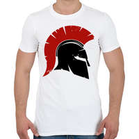 printfashion Spartan - Férfi póló - Fehér