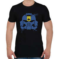 printfashion Space Wolves helmet - Férfi póló - Fekete