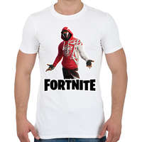 printfashion Champion Stash'd - fortnite - Férfi póló - Fehér