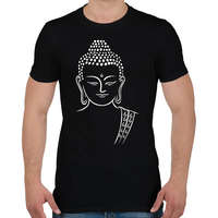 printfashion buddha - Férfi póló - Fekete