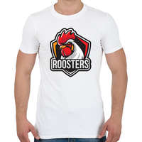 printfashion Angry bird - Férfi póló - Fehér