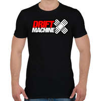 printfashion Drift Machine - Férfi póló - Fekete