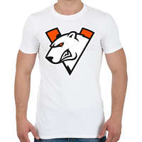 printfashion Virtus Pro logo - Férfi póló - Fehér