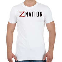 printfashion Z Nation - Férfi póló - Fehér