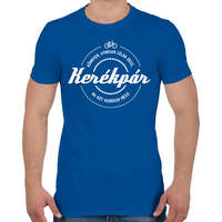 printfashion kerekpar-white - Férfi póló - Királykék