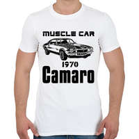 printfashion muscle car 1970 camaro - Férfi póló - Fehér