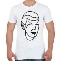 printfashion Spock - Férfi póló - Fehér