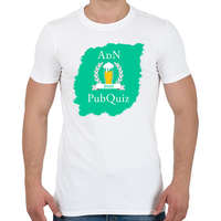 printfashion Adn Pub Quiz - Férfi póló - Fehér