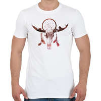 printfashion Deadly desert - Férfi póló - Fehér