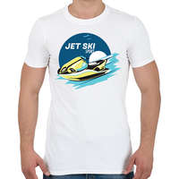 printfashion Jet-ski - Férfi póló - Fehér