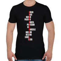 printfashion Boom Boom Ciao - Férfi póló - Fekete