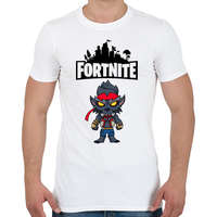 printfashion Fortnite Max Dire - Férfi póló - Fehér
